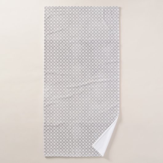 Elegant Arabesk Ornament Badhanddoek (Badhanddoek)
