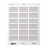 Elegant Arabesk Ornament Etiket (Full Sheet)