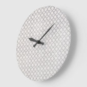 Elegant Arabesk Ornament Grote Klok (Hoek)