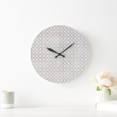 Elegant Arabesk Ornament Grote Klok (Huis)