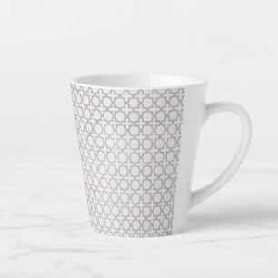 Elegant Arabesk Ornament Latte Mok