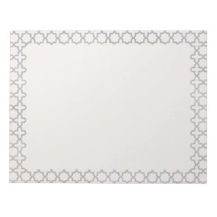 Elegant Arabesk Ornament Notitieblok