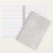 Elegant Arabesk Ornament Notitieboek (Binnen)
