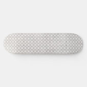 Elegant Arabesk Ornament Persoonlijk Skateboard (Horizontaal)