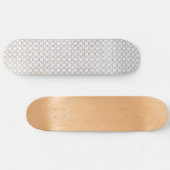 Elegant Arabesk Ornament Persoonlijk Skateboard (Horizontaal)