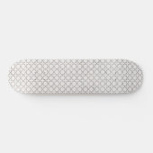 Elegant Arabesk Ornament Persoonlijk Skateboard (Horizontaal)
