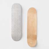 Elegant Arabesk Ornament Persoonlijk Skateboard (Voorkant)