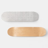 Elegant Arabesk Ornament Persoonlijk Skateboard (Horizontaal)