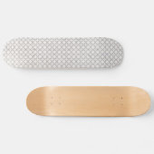 Elegant Arabesk Ornament Persoonlijk Skateboard (Horizontaal)