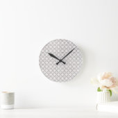 Elegant Arabesk Ornament Ronde Klok (Huis)