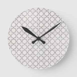 Elegant Arabesk Ornament Ronde Klok
