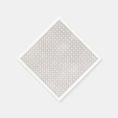 Elegant Arabesk Ornament Servet (Hoek)