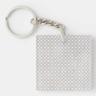 Elegant Arabesk Ornament Sleutelhanger