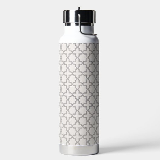 Elegant Arabesk Ornament Waterfles (Links)