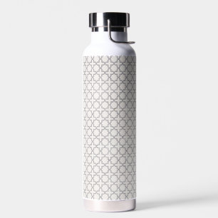 Elegant Arabesk Ornament Waterfles