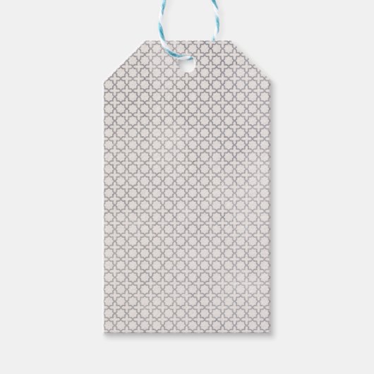 Elegant Arabesque Ornament Cadeaulabel (Voorkant)