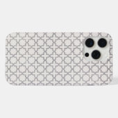 Elegant Arabesque Ornament iPhone Hoesje (Achterkant horizontaal)