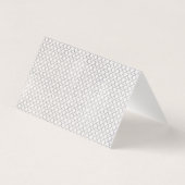 Elegant Arabesque Ornament Kaart (Achterkant)
