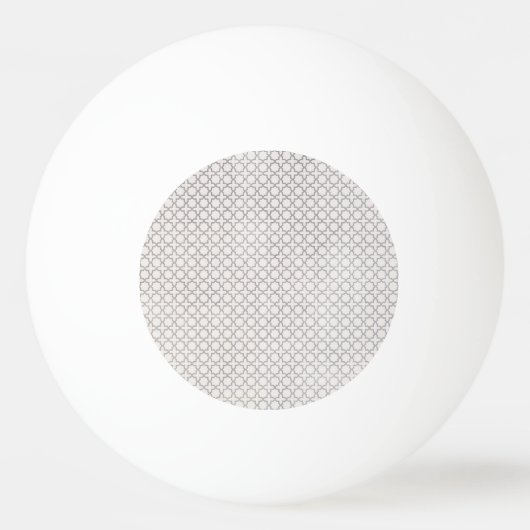 Elegant Arabesque Ornament Pingpongbal (Voorkant)