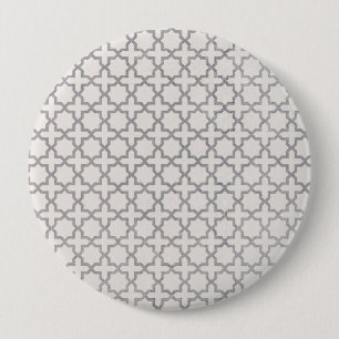 Elegant Arabesque Ornament Ronde Button 4,0 Cm