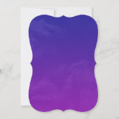 Elegant Arabian Nights Prom officiële uitnodiging (Achterkant)