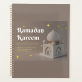 Elegant Arabic Calligraphy Ramadan Wishes Planner (Voorkant)
