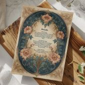 Elegant Arch Art Nouveau Wedding Informatiekaartje