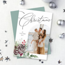 Elegant Arch-kerstkaart