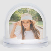 Elegant Arch Photo Winter Sneeuwbol (Voorkant)