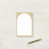 Elegant Arch Sticky Notes (Op bureau)