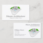 Elegant Architect/Architectuur Visitekaartje (Voorkant / Achterkant)