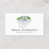 Elegant Architect/Architectuur Visitekaartje (Voorkant)