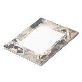 Elegant Architecture Antiek Italiaanse marmer Notitieblok (Linkerzijde)