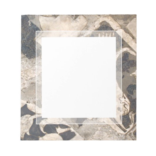 Elegant Architecture Antiek Italiaanse marmer Notitieblok (Voorkant)