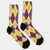 Elegant argyle patroon voor golfliefhebbers sokken (Rechts)