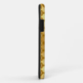 Elegant Argyle Print Gold-telefoontas Case-Mate iPhone Case (Achterkant/rechts)