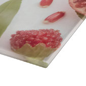 Elegant Armenian Pomegranate Glass Cutting Board Snijplank (Hoek)