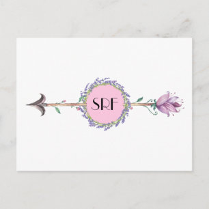 Elegant Arrow Briefkaart