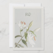 Elegant Art Deco Anniversary Kaart (Achterkant)