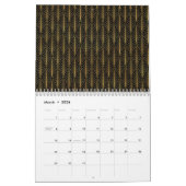 Elegant Art Deco Custom  Kalender (Mar 2026)