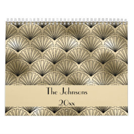 Elegant Art Deco Custom  Kalender