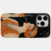 Elegant Art Deco Flapper Girl Case-Mate iPhone Case (Achterkant (horizontaal))