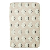 Elegant Art Deco Flowers uit 1920 Badmat (Voorkant Verticaal)