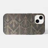 Elegant Art Deco Geometric Pattern iPhone Case Hoesje (Achterkant horizontaal)