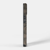 Elegant Art Deco Geometric Pattern iPhone Case Hoesje (Rechterkant)