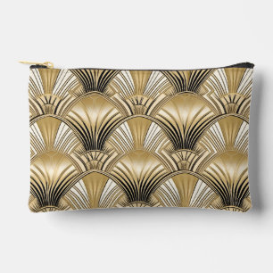 Elegant Art Deco goud zwart patroon Etui
