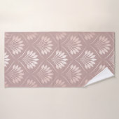 Elegant art deco goudrooster badhanddoek (Badhanddoek)
