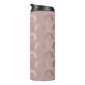Elegant art deco goudrooster thermosbeker (Geroteerd rechts)
