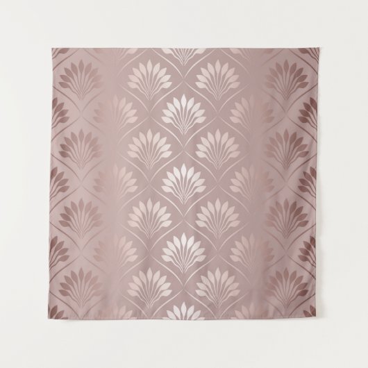 Elegant art deco goudrooster wandkleed (Voorkant)