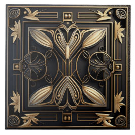 Elegant Art Deco-keramische Tegels Tegeltje